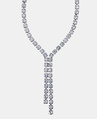 I.n.c. International Concepts Crystal Lariat Necklace, 22-1/2" + 3" extender, Macy's Exclusive