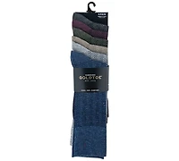 Gold Toe Men's 6-pack Cambridge Solid Crew Socks