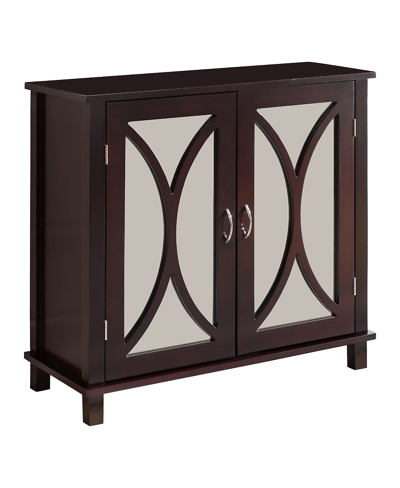 Kings Brand Furniture Marietta Espresso Buffet Accent Cabinet, Espresso