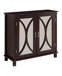 Kings Brand Furniture Marietta Espresso Buffet Accent Cabinet, Espresso