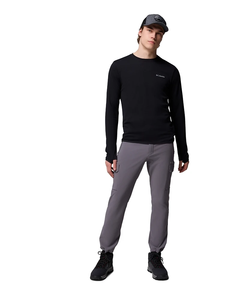 Columbia Men's Tech Trail Utility Warm Long Sleeve Crew T-Shirt