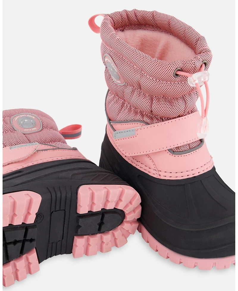 Deux par Girl Winter Boots Dusty Pink - Toddler|Child