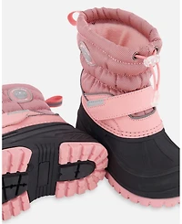 Deux par Girl Winter Boots Dusty Pink - Toddler|Child