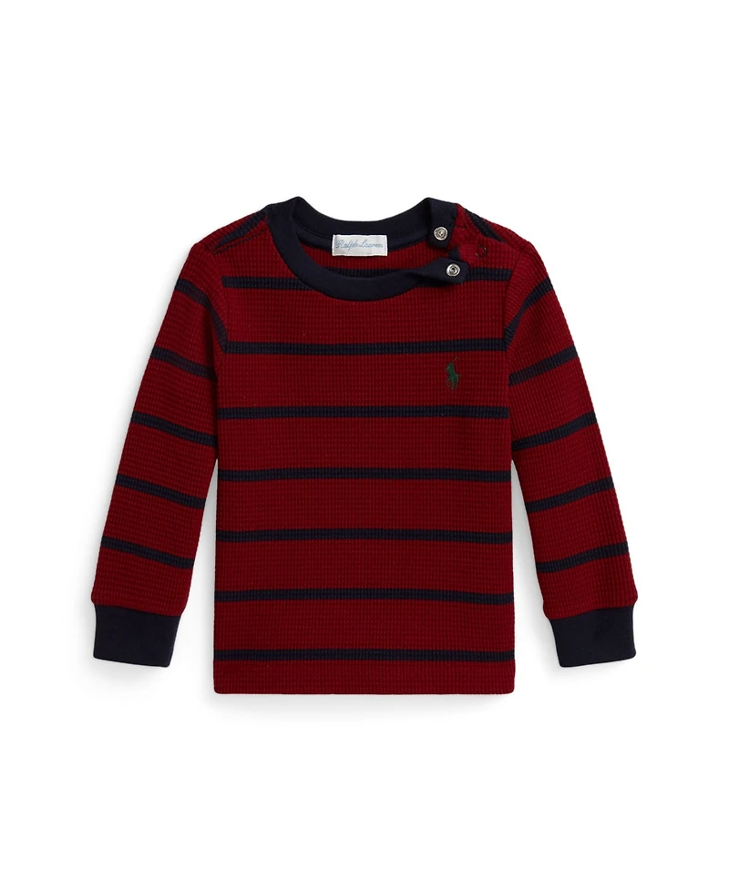 Polo Ralph Lauren Baby Boys Waffle-Knit T-Shirt