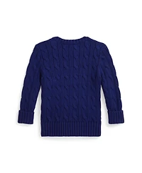 Polo Ralph Lauren Baby Boys Cable-Knit Cotton Sweater