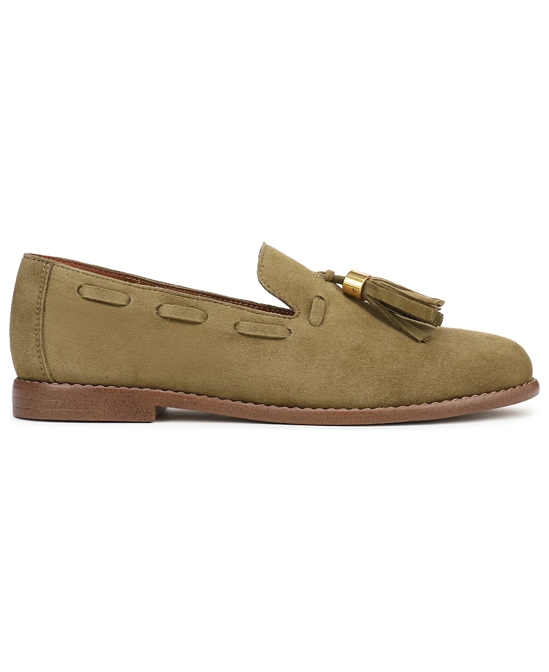 Franco Sarto Women's Hartlie Round Toe Low Profile Tassel Loafers