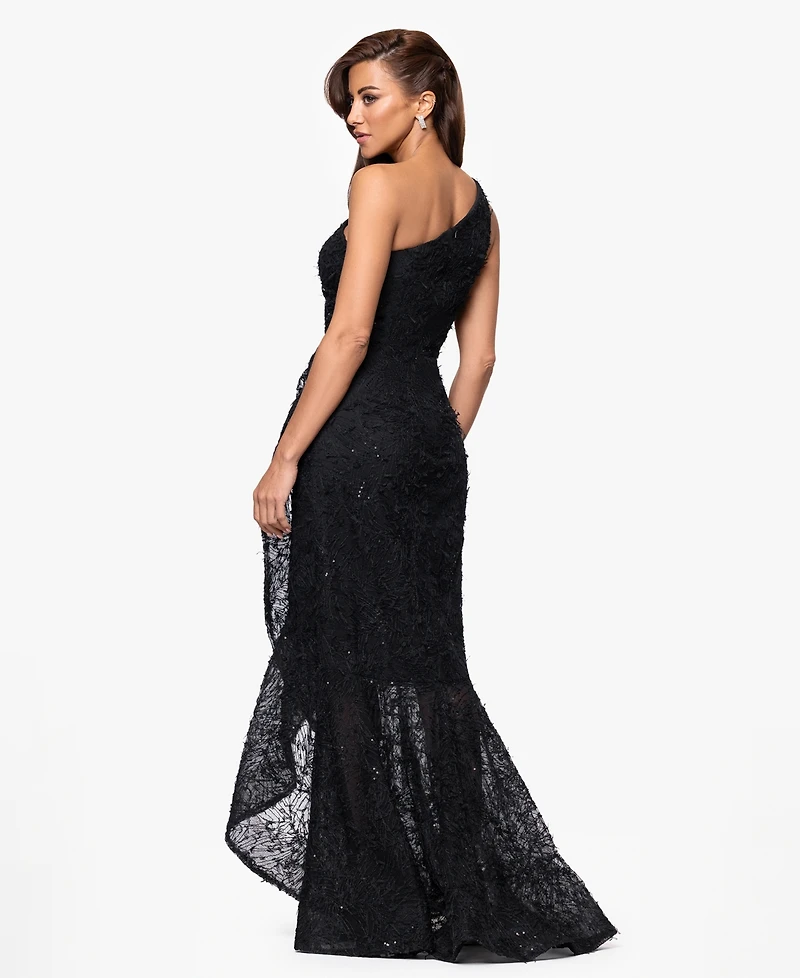 Xscape Women's One Shoulder Dress