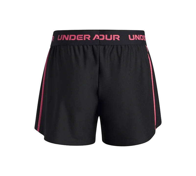 Under Armour Big Girls Tech Play Up Logo Shorts