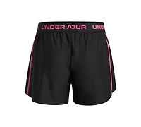 Under Armour Big Girls Tech Play Up Logo Shorts