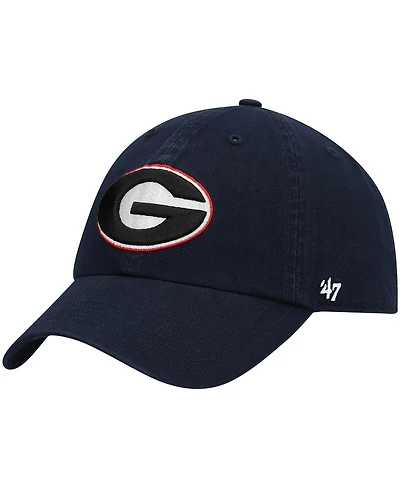 '47 Brand Men's Navy Georgia Bulldogs Vintage Clean Up Adjustable Hat