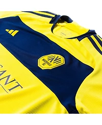 Adidas Men's Sam Surridge Yellow Nashville Sc 2024 The 615 Kit Authentic Player Jersey