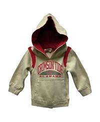 Wes & Willy Baby Boys and Girls Alabama Crimson Tide Color Block Pullover Hoodie Sweatpants Set