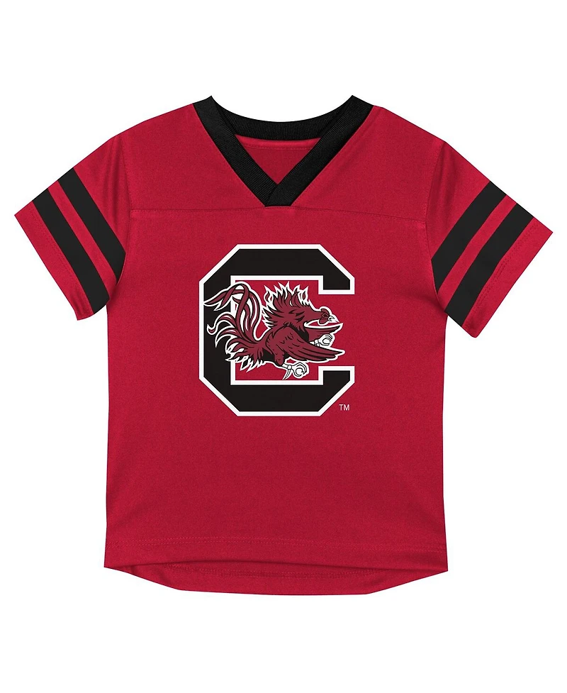 Outerstuff Baby Boys and Girls 2-Piece South Carolina Gamecocks Red Zone Jersey Pants Set