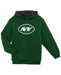 Outerstuff Preschool Green New York Jets Prime Pullover Hoodie
