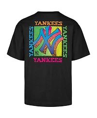 '47 Brand Men's Black New York Yankees Sundale Foundation T-Shirt