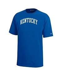 Champion Big Boys and Girls Royal Kentucky Wildcats Team Arch T-Shirt