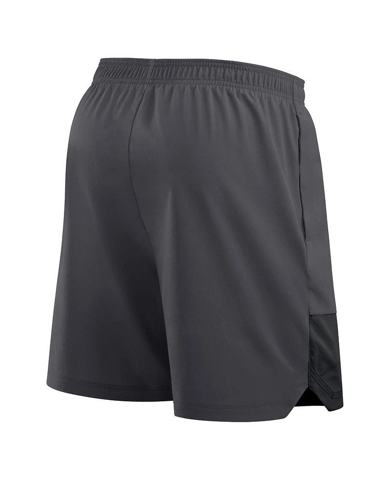 Nike Men's Anthracite Washington State Cougars 2025 Sideline Performance Shorts