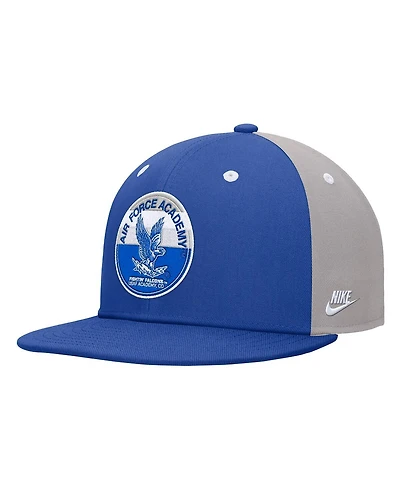 Nike Men's Royal Air Force Falcons Vintage Patch Snapback Hat