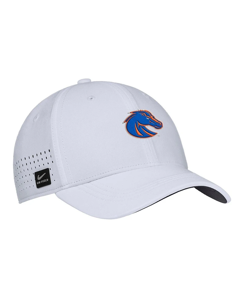 Nike Men's White Boise State Broncos 2025 On-Field Performance Flex Hat
