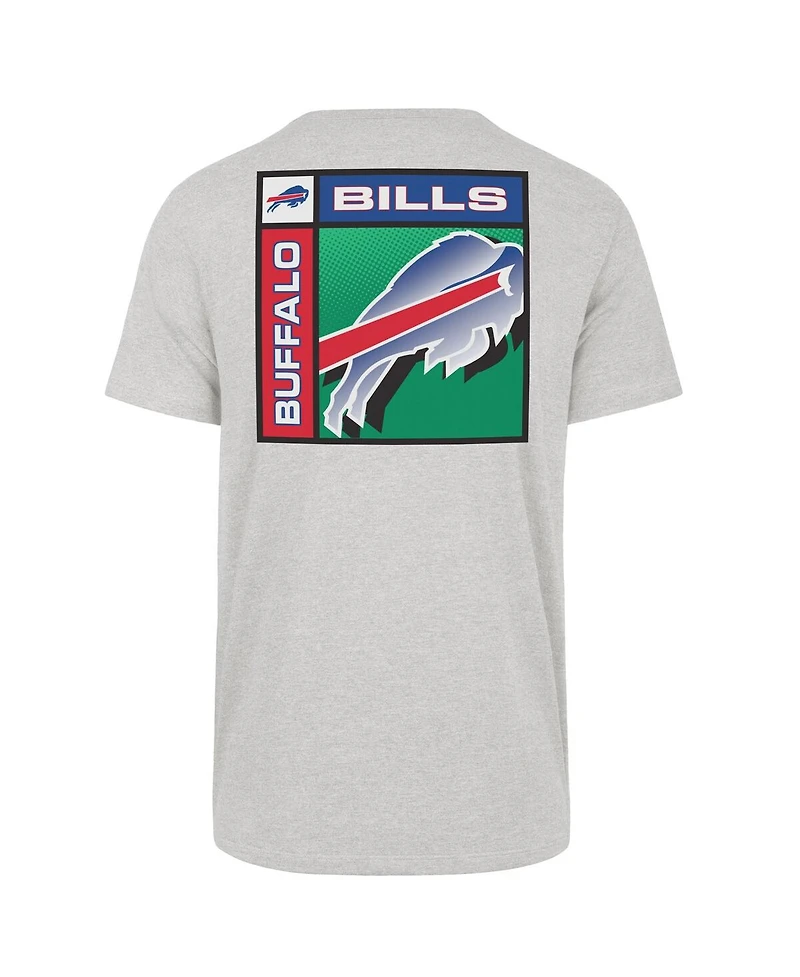'47 Brand Men's Gray Buffalo Bills Chrome Plate Franklin T-Shirt
