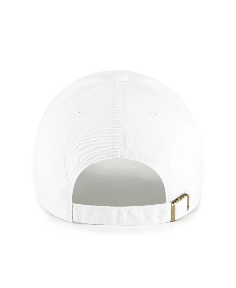 '47 Brand Men's White Penn State Nittany Lions Clean Up Adjustable Hat