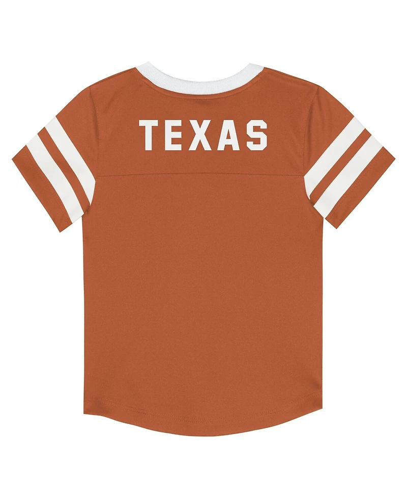 Outerstuff Toddler 2-Piece Orange/Black Texas Longhorns Red Zone Top and Pants Set