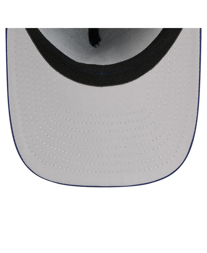 New Era Men's Royal Los Angeles Dodgers 39THIRTY A-Frame Perforated Flex Hat