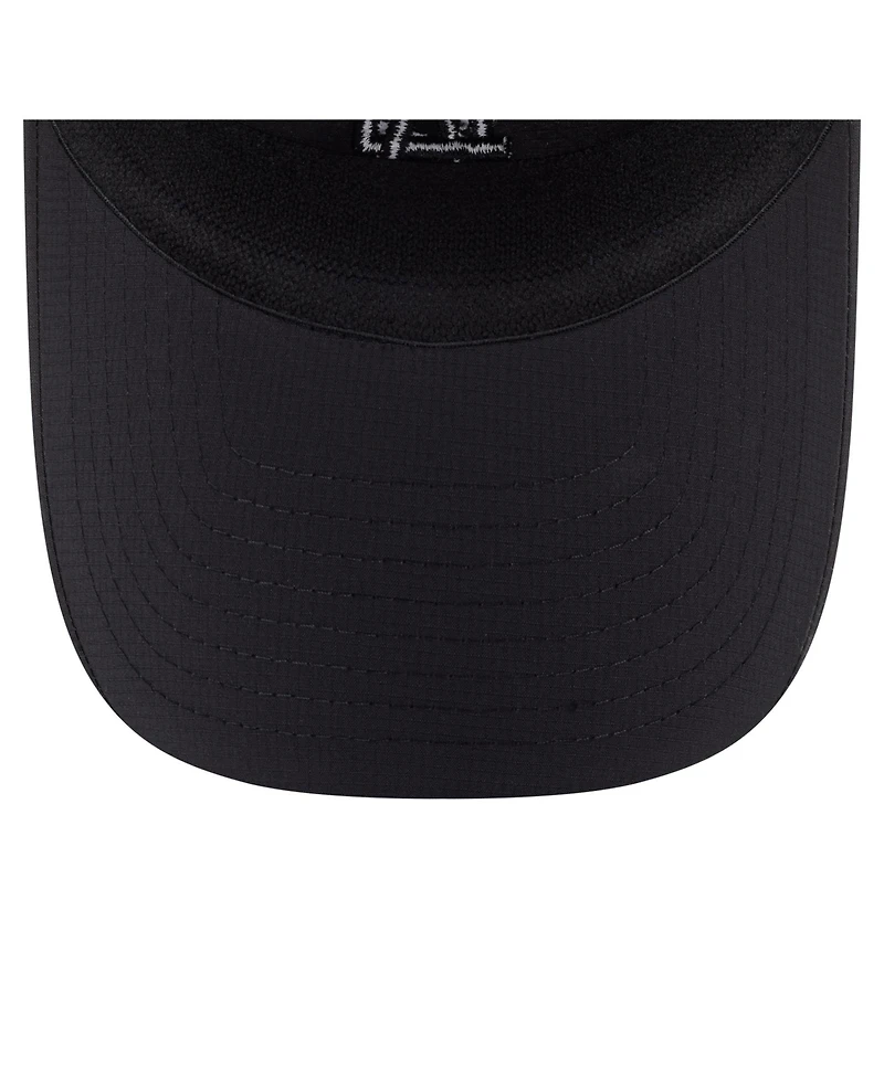 New Era Men's Black Los Angeles Dodgers Ripstop Casual Classic Adjustable Hat