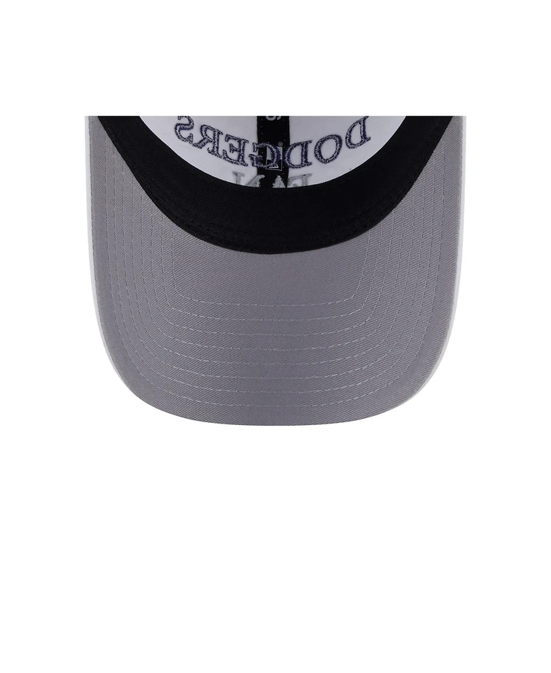 New Era Women's White Los Angeles Dodgers Team Fan 9TWENTY Adjustable Hat