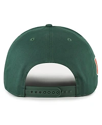 '47 Brand Big Boys and Girls Green Miami Hurricanes Byline Hitch Adjustable Hat