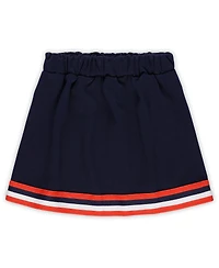 Little King Big Girls 2-Piece Navy Illinois Fighting Illini Cheer Set