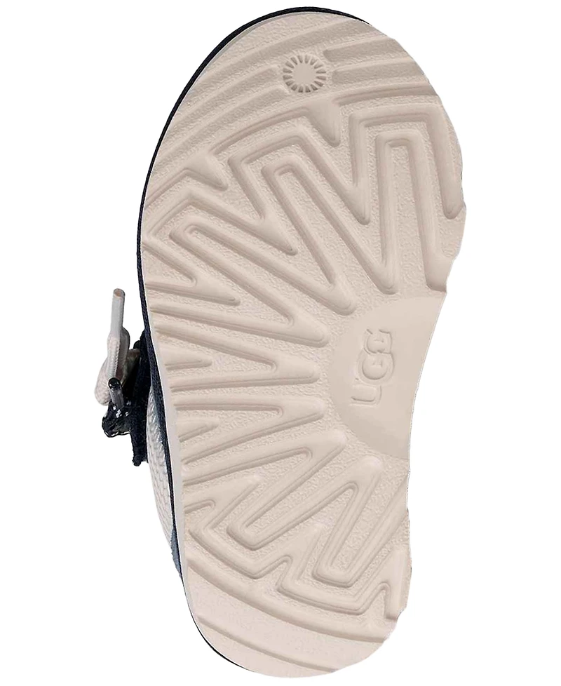 Ugg Toddler Boys and Girls Lo Lowmel Two-Tone Flat Lace Sneaker