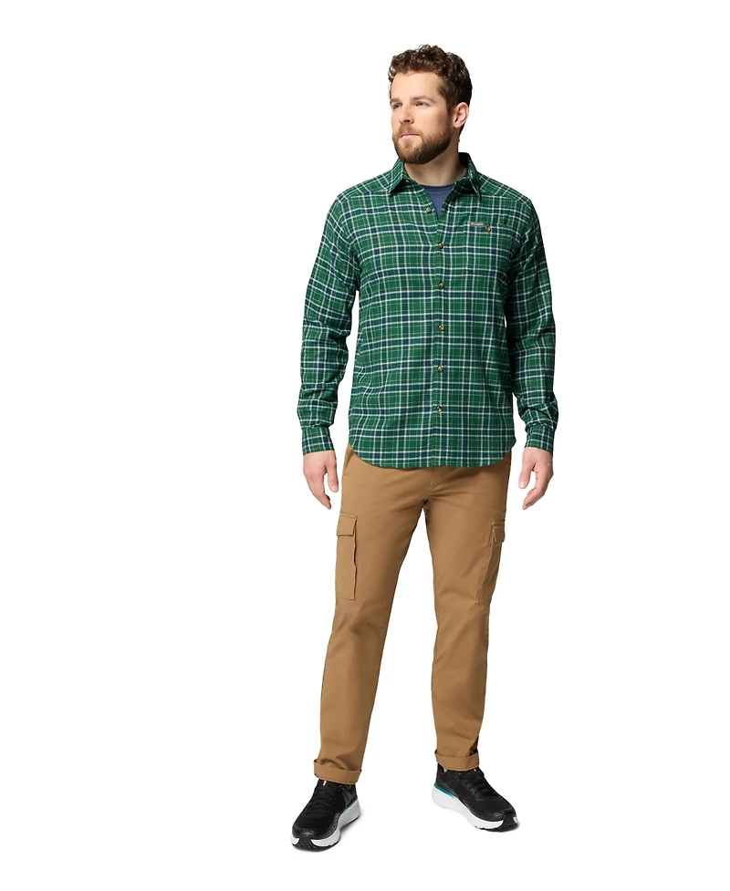 Columbia Men's Cornell Woods Flannel Long Sleeve Shirt