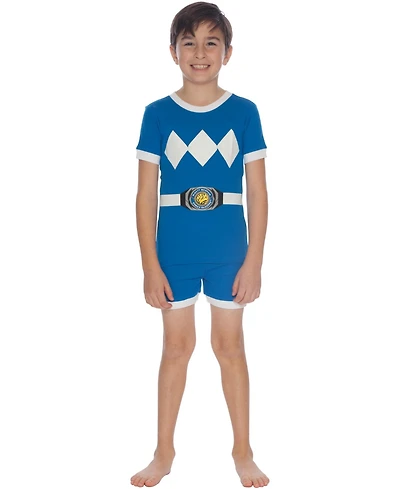 Power Rangers Kids Character Tight Fit Cotton 2-Piece Pajama Set
