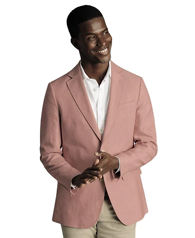 Charles Tyrwhitt Men's Linen Cotton Jacket