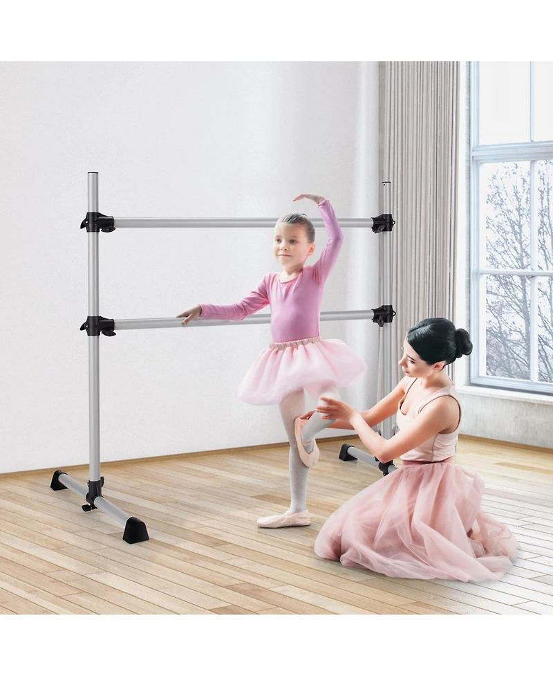 Akiudex Adjustable Freestanding Ballet Barre for Home and Studio