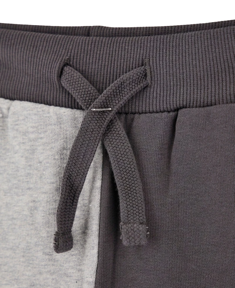 Guess Baby Boys 2-Piece Two-Tone Long-Sleeve Top and Pant Set