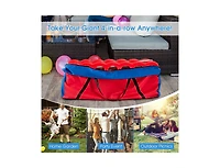 Akiudex Carrying Bag for Giant 4-in-a-Row Game with Shoulder Strap and Zipper Closure