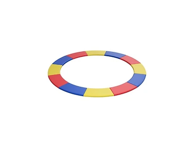 Akiudex Round Trampoline Safety Pad with Thick Foam and Full Spring Coverage