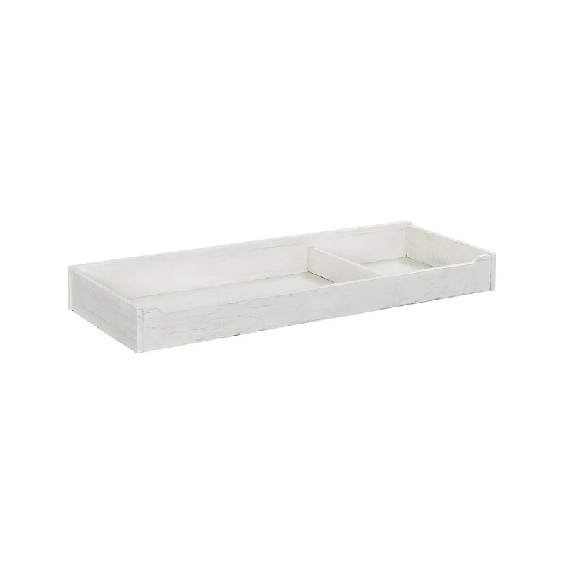Westwood Design Olivia Traditional Wood Changer Topper in Brushed White