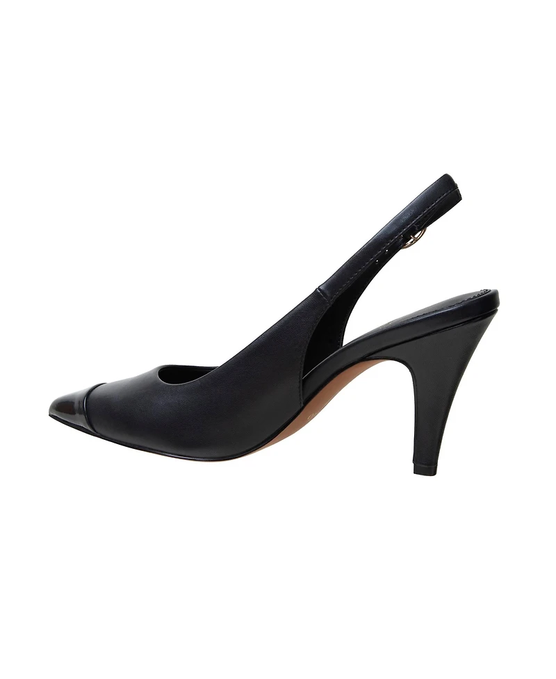 Niyka | Mini Captoe Slingback Pumps