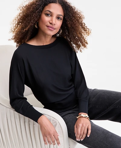 I.n.c. International Concepts Women's Boat-Neck Sweater, Macy's Exclusive