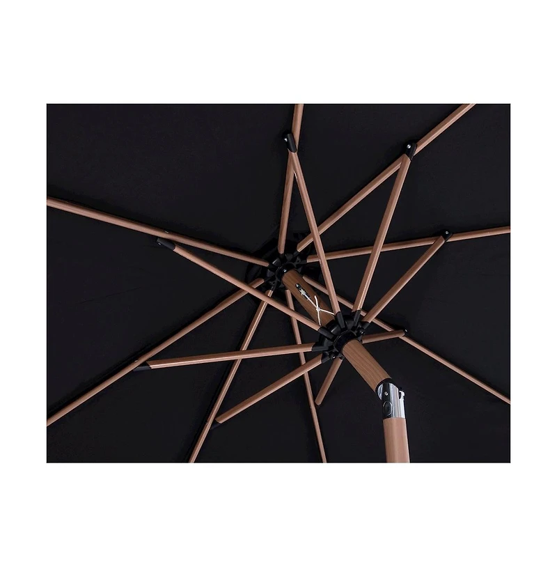 Meridian Furniture Fiji Black Fabric Patio Umbrellas