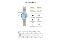 Woman Watch 30mm Mother-of-pearl dial 60 pearls, Victoria Hyde