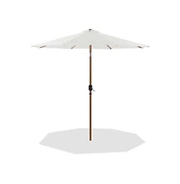 Meridian Furniture Fiji White Fabric Patio Umbrellas