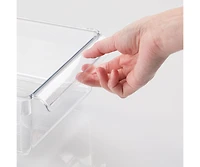 iDesign Fridge Storage Tray with Handle - Set of