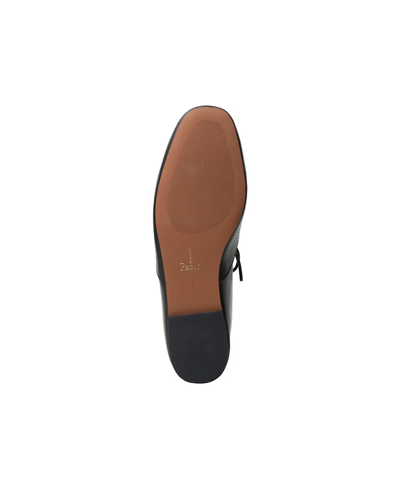 Mirna | Nappa Leather Ballet Oxford Flats