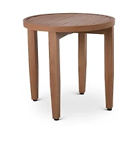 Meridian Furniture Maui Natural Outdoor Patio End Table