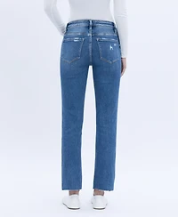 Vervet Women's High Rise Slim Straight Jeans