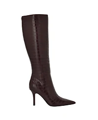 Guess Women's Gressa Wide Calf Tall Pointed Toe Stiletto Boots